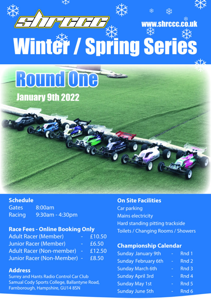 shrccc winter spring series round one 2022